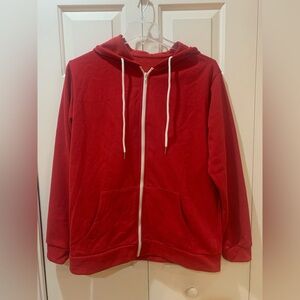 Women’s basic zip up sweatshirt size L/XL